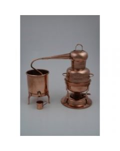 Kräuter-Destille 3 l aus  Kupfer Komplett mit Kühler 