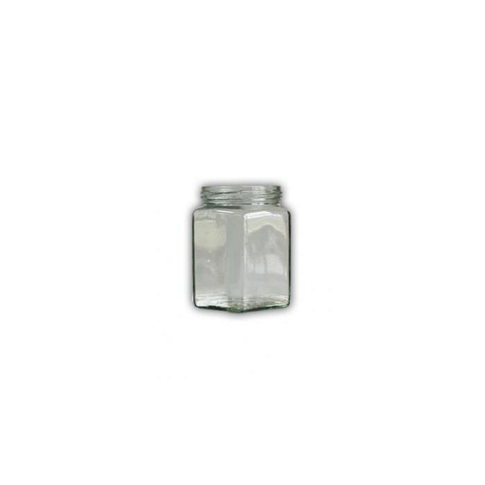 Marmeladeglas 6-eckig 287 ml 0,30 : BRELU Brennereibedarf, Brennereiartikel online bestellen
