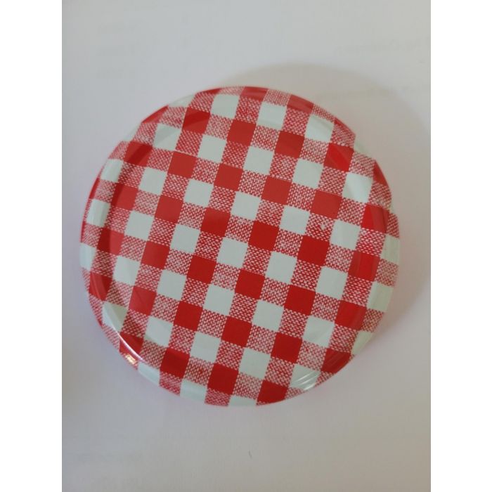 Twist off Deckel 70mm Karo rot online kaufen : BRELU Brennereibedarf, Brennereiartikel online bestellen